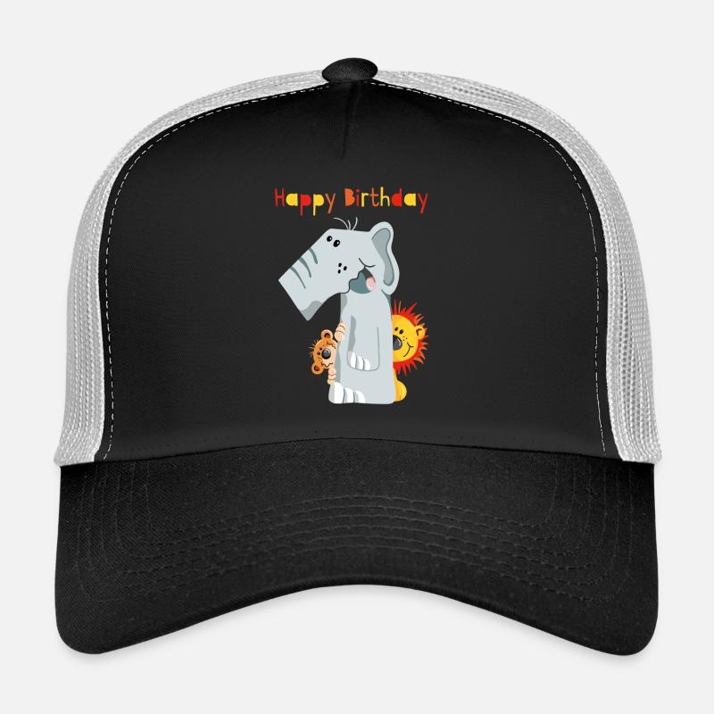 Happy Birthday - Erster Geburtstag - Zahl Eins Trucker Cap