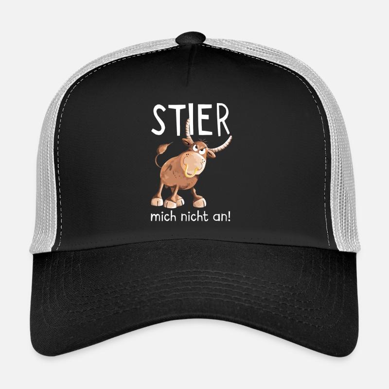 Stier mich nicht an - Bulle - Kuh - Comic Trucker Cap
