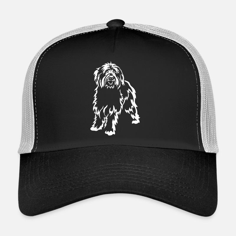Schafpudel "Black Edition" - Trucker Cap - Schwarz/Steingrau