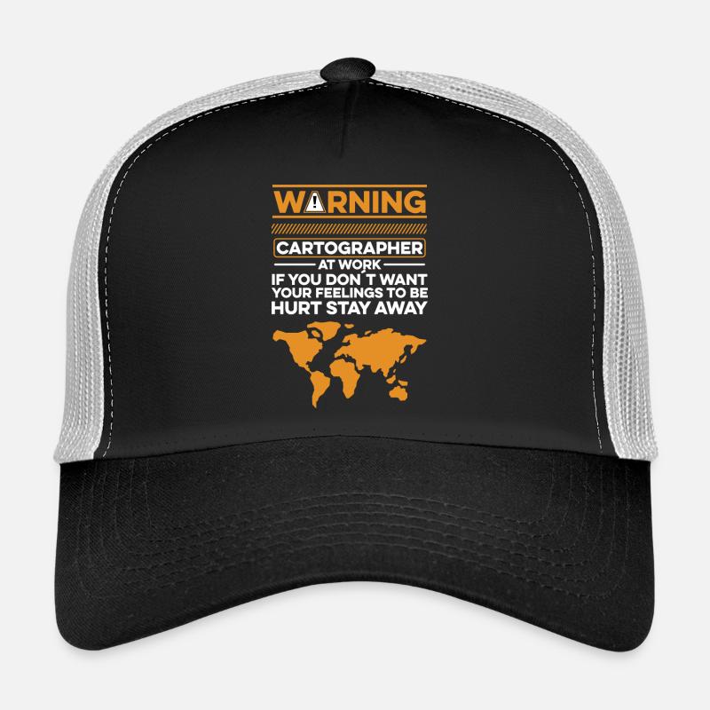 Conception cartographique Casquette trucker 