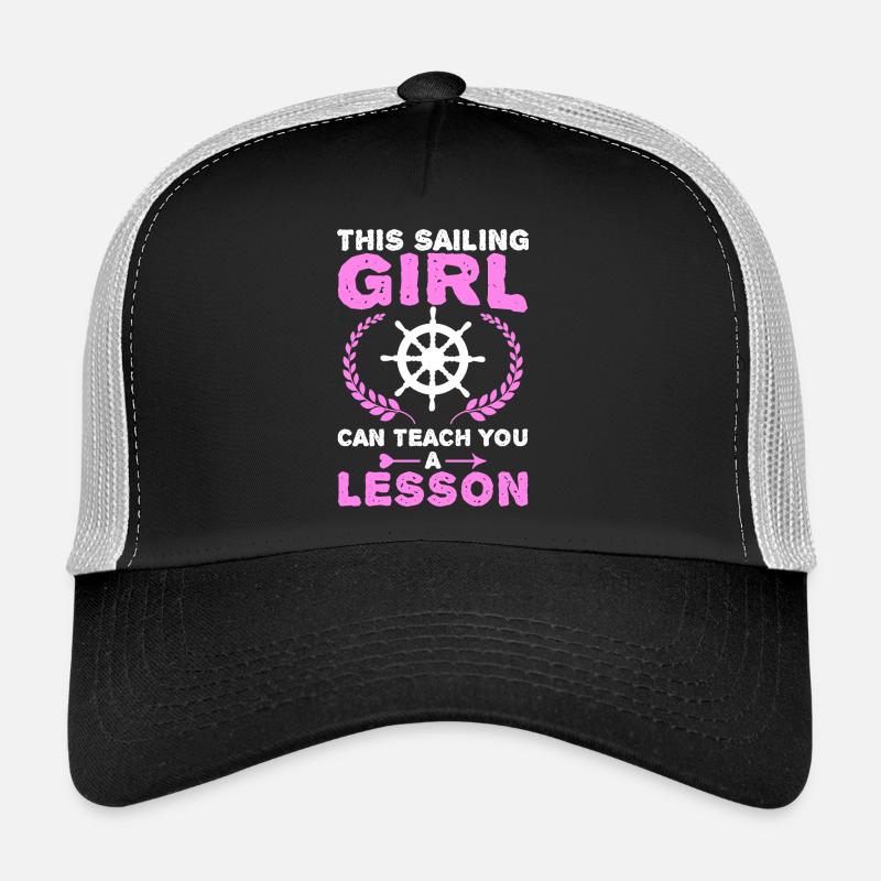 This sailor will teach you a lesson Trucker Cap