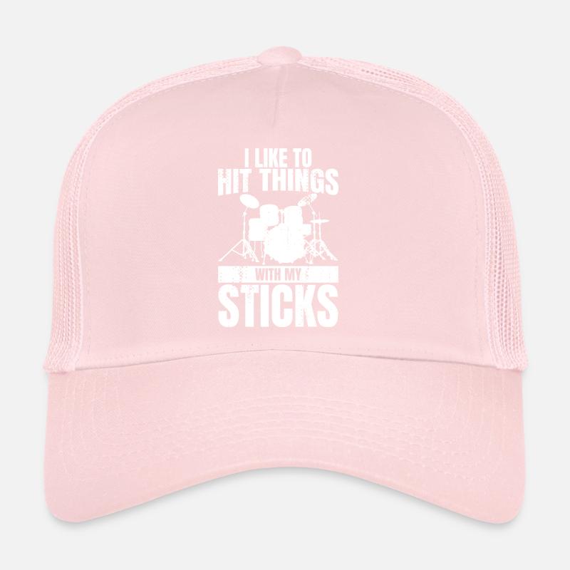 Lustiger Drummer Witz Trucker Cap