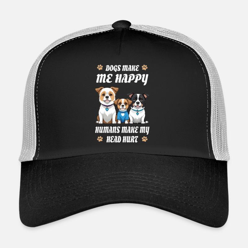 Hunde machen mich Glücklich... Trucker Cap