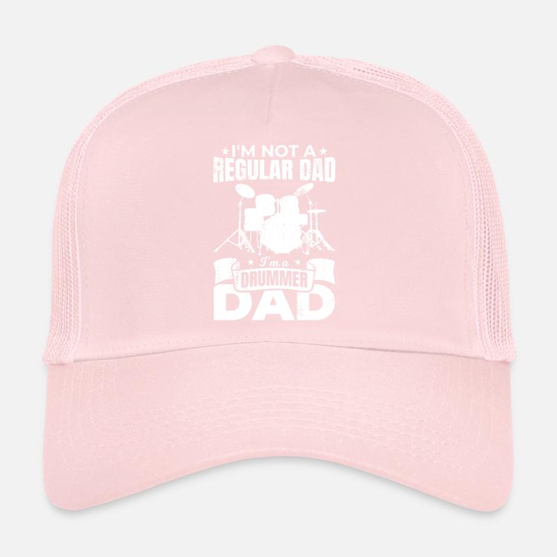 I'm a drummer dad Trucker Cap