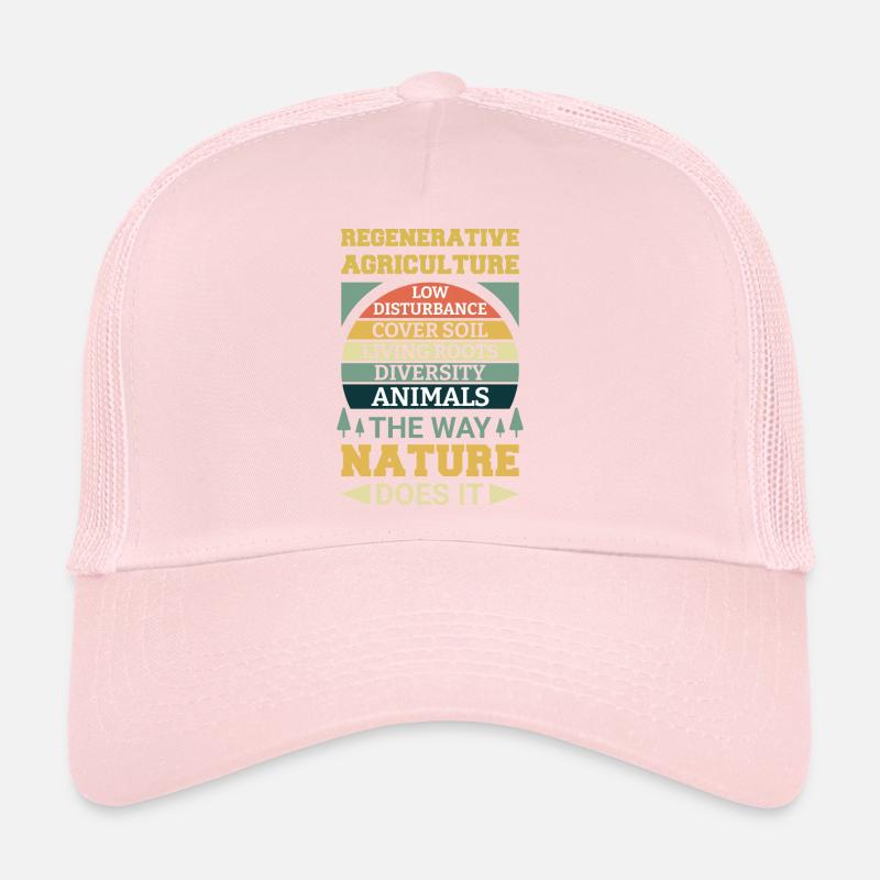 Regenerative Agriculture - With 5 Points Trucker Cap