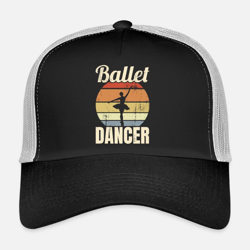 Vintage Ballet Dancer Trucker Cap