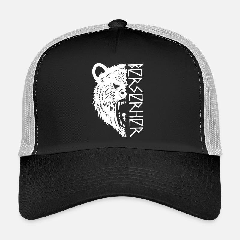 Guerrier ours blanc Casquette trucker 