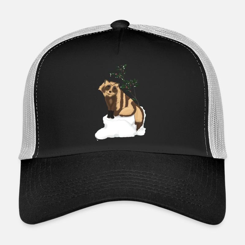 Tanuki sous le gui Casquette trucker 