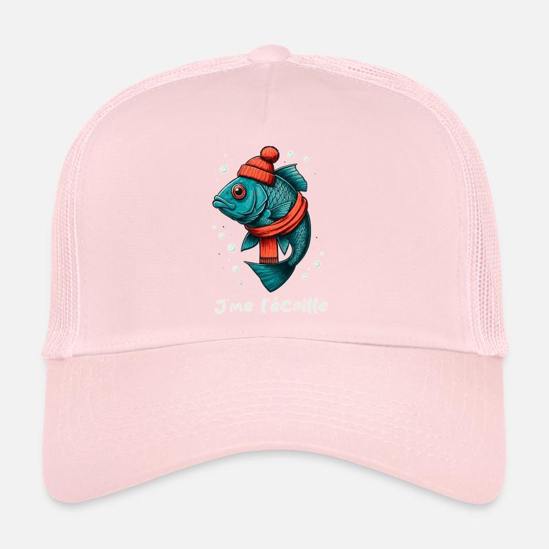 J me l écaille Casquette trucker 