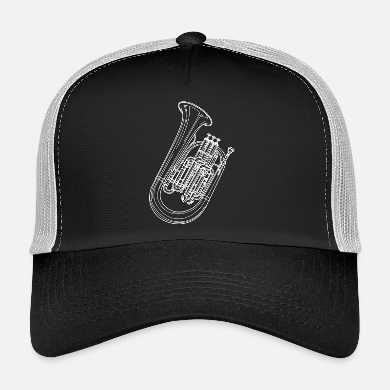 Tuba - Trucker Cap - Schwarz/Steingrau