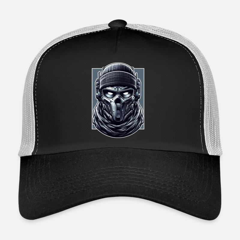 Tête de mercenaire Casquette trucker 