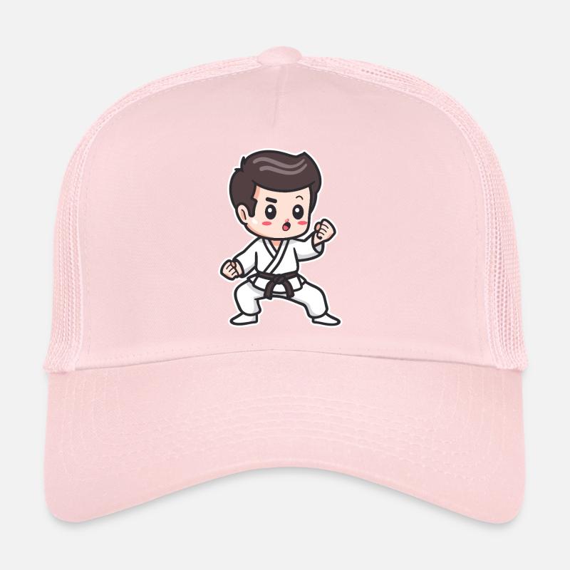 Dessin de karaté garçon Casquette trucker 