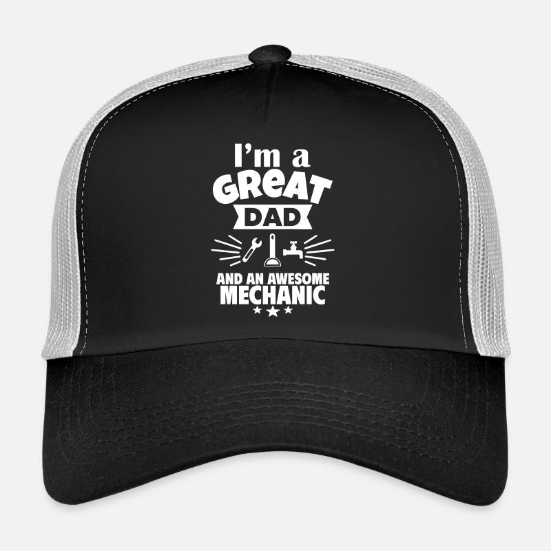 Je suis un père formidable et un plombier solide Casquette trucker 