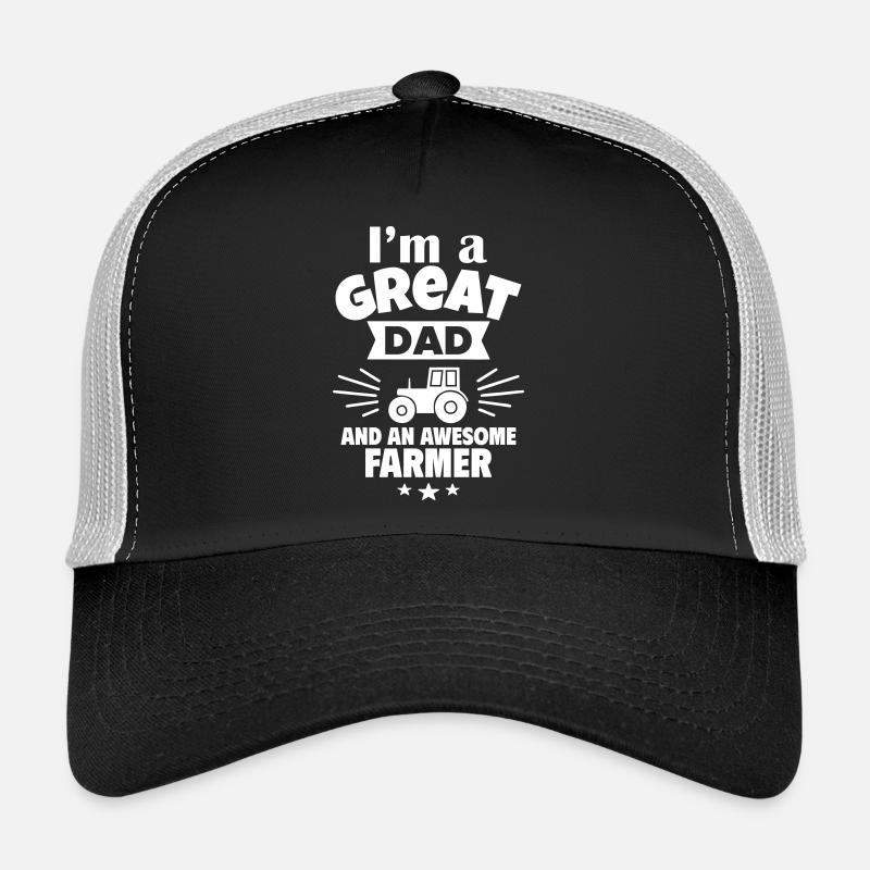 Ich bin ein toller Papa und ein starker Landwirt Trucker Cap