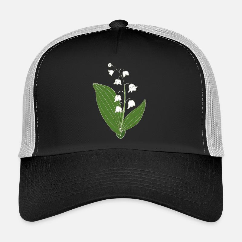 Maigloeckchen 2 6 - Casquette trucker - noir/gris pierre
