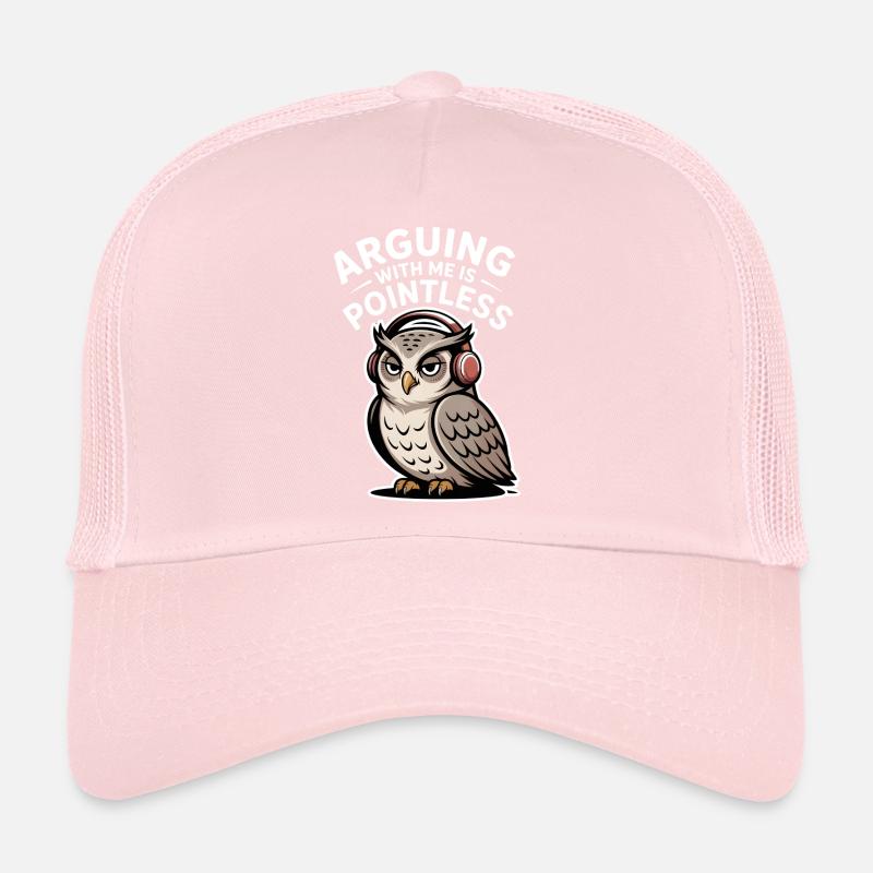 Discuter avec moi est inutile Casquette trucker 
