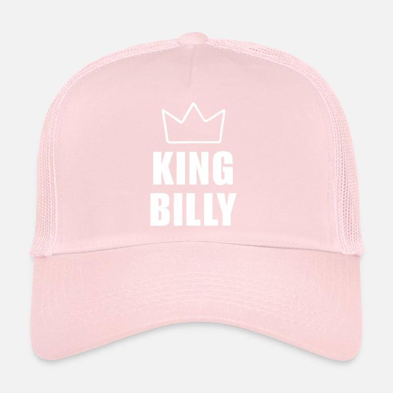 T-shirt King Billy Crown – Nom commençant par B Casquette trucker 
