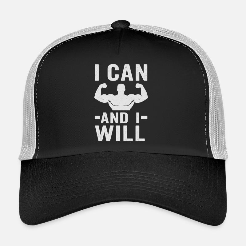 Conception de citations musculaires stimulantes Casquette trucker 
