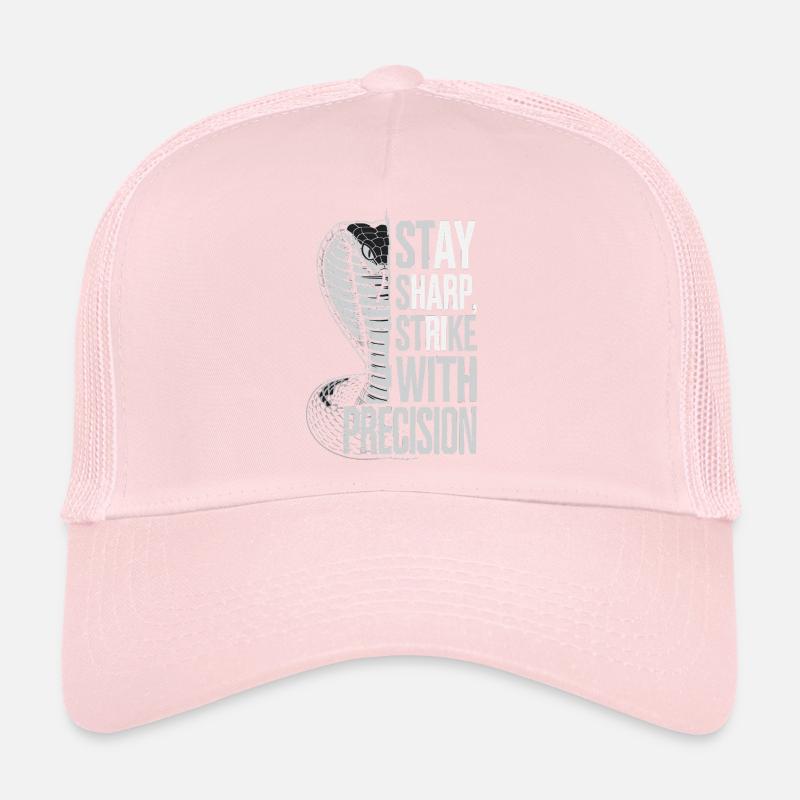 Cobra mit Präzisionszitat Trucker Cap