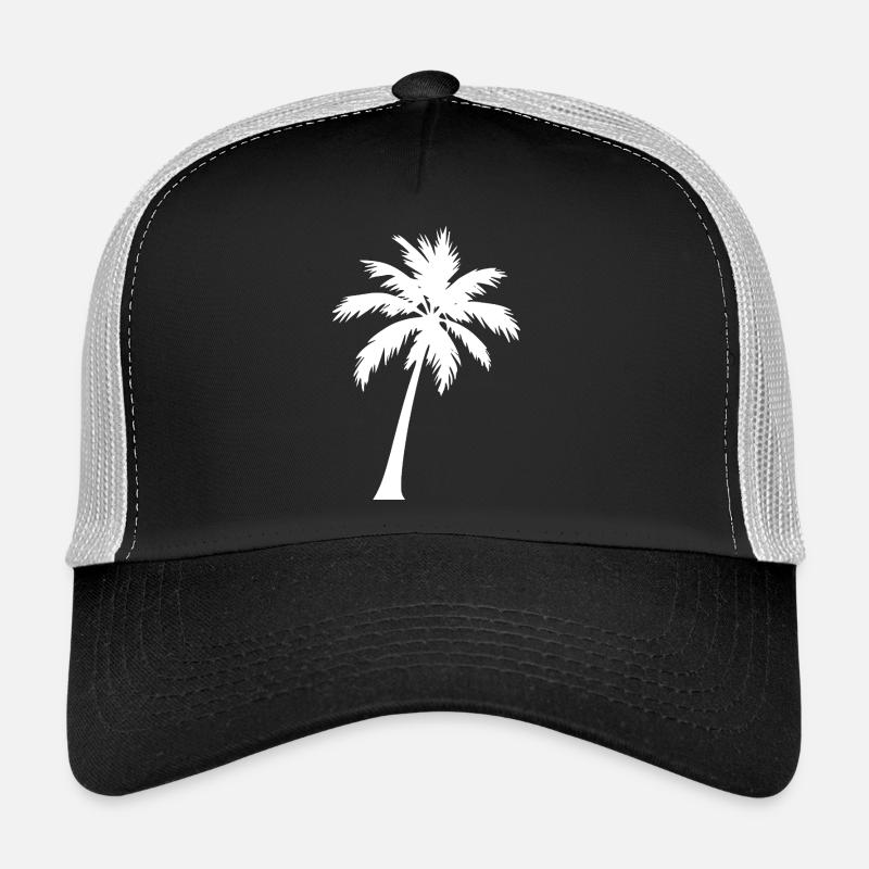Palme Vorlage selbst gestalten personalisieren Trucker Cap