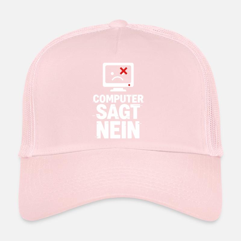 Computer Sagt Nein Meme Trucker Cap
