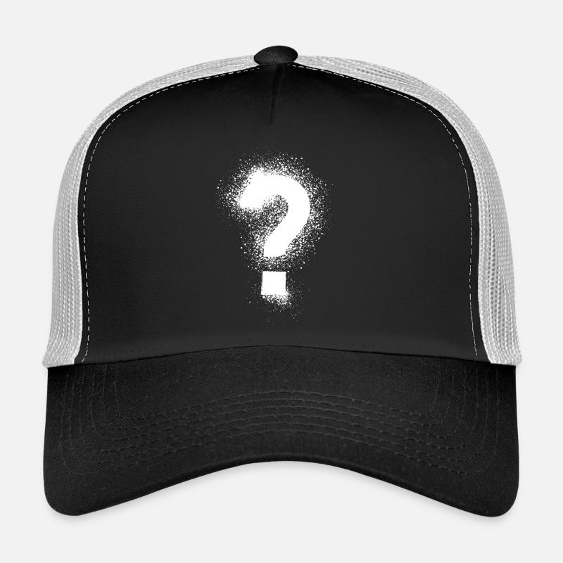 question mark Trucker Cap