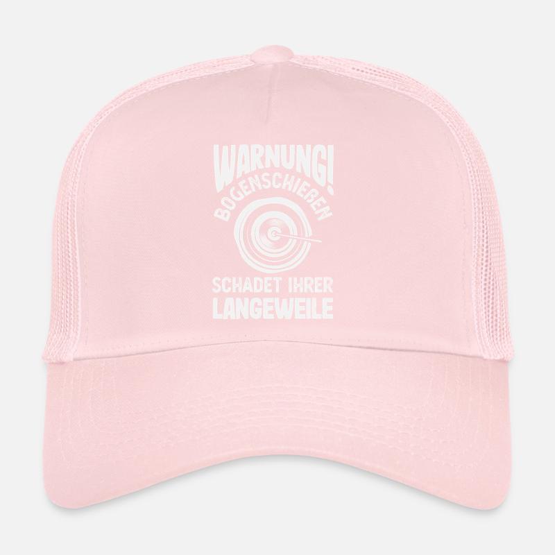 Ich gehe Bogenschießen Trucker Cap