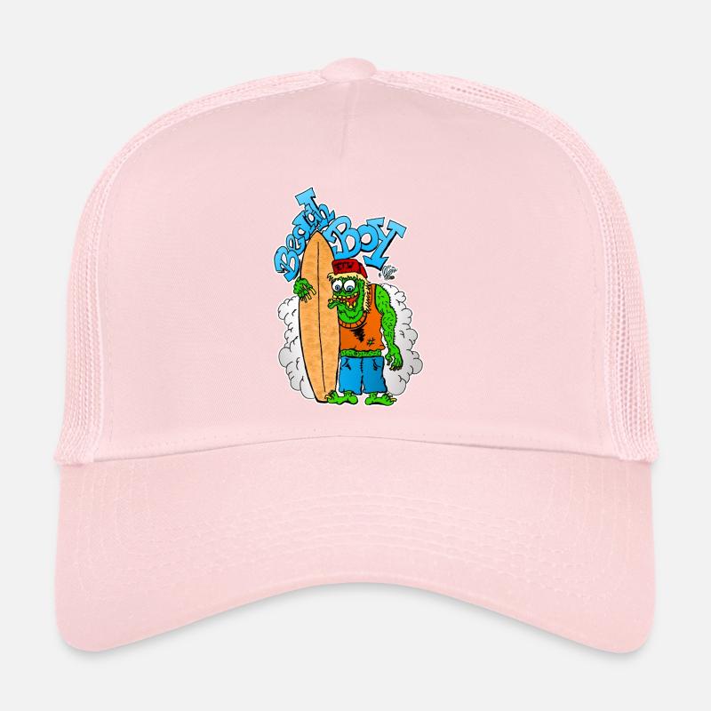 Beach Boy Surfer Monster Casquette trucker 