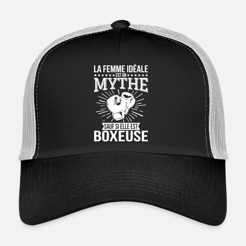 Die ideale Frau, ein Mythos, es sei denn, sie ist Boxerin Trucker Cap