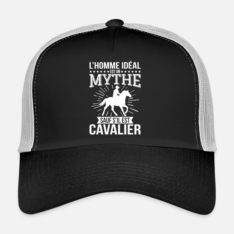 Der ideale Mensch, ein Mythos, es sei denn, er ist ein Fahrer Trucker Cap