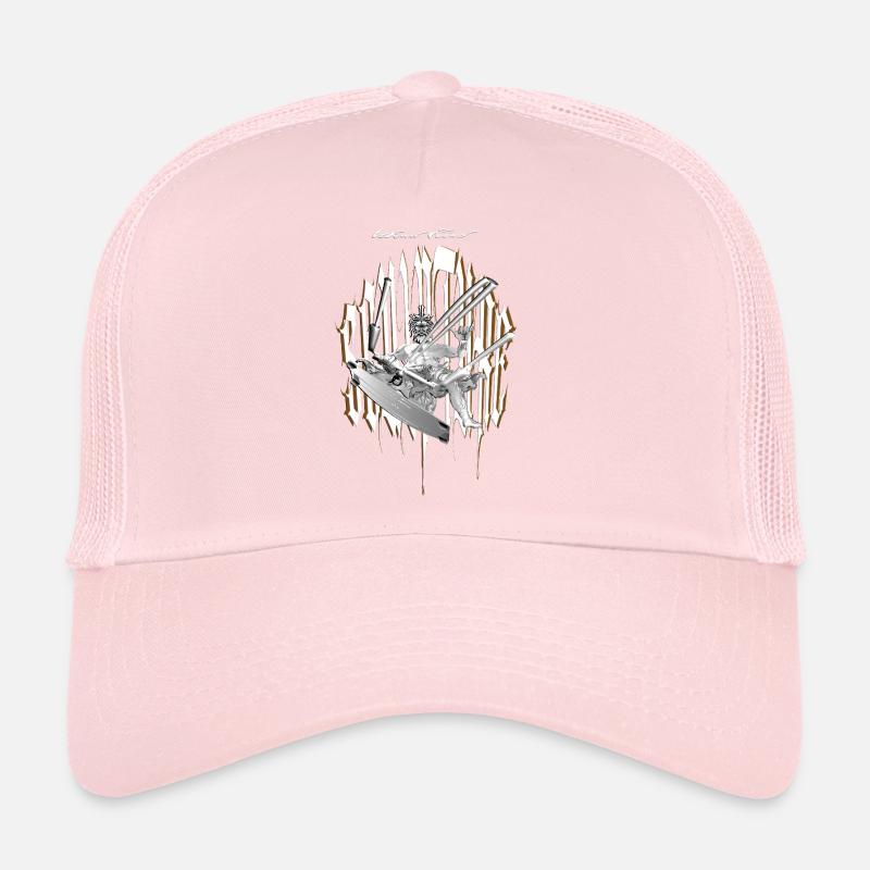 Sculpture de guerrier du vent Casquette trucker 