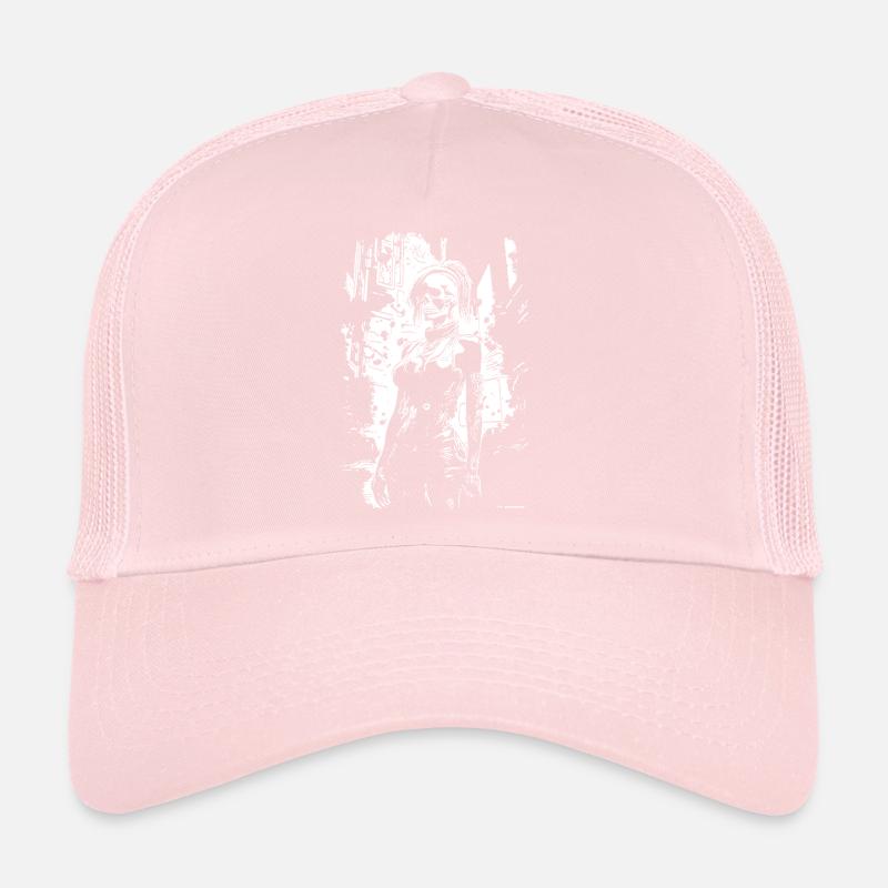 Skull Face Urbanheld Trucker Cap