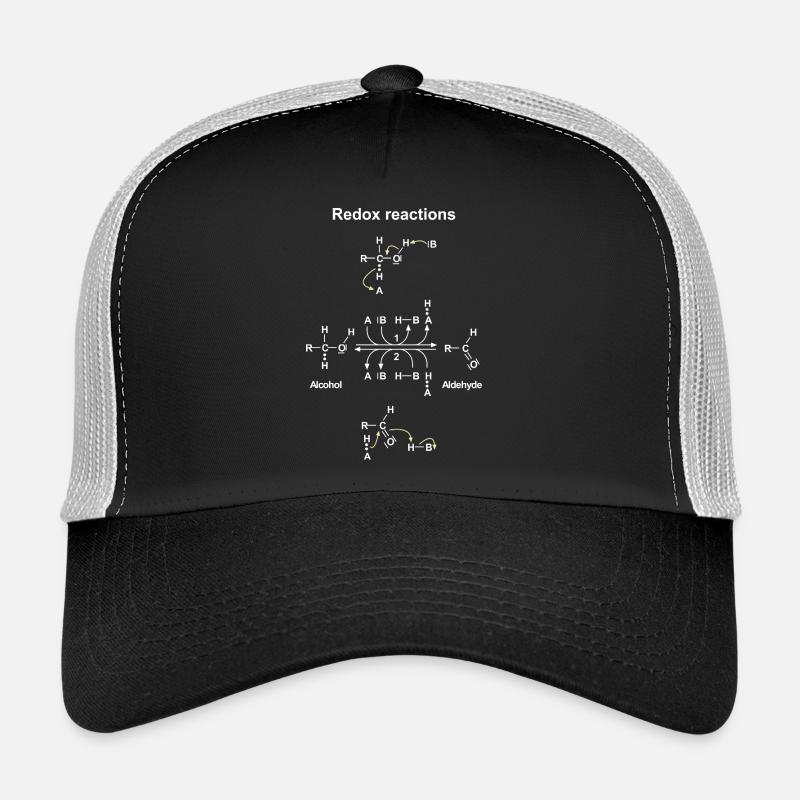 Redox réaction d'oxydoréduction Casquette trucker 