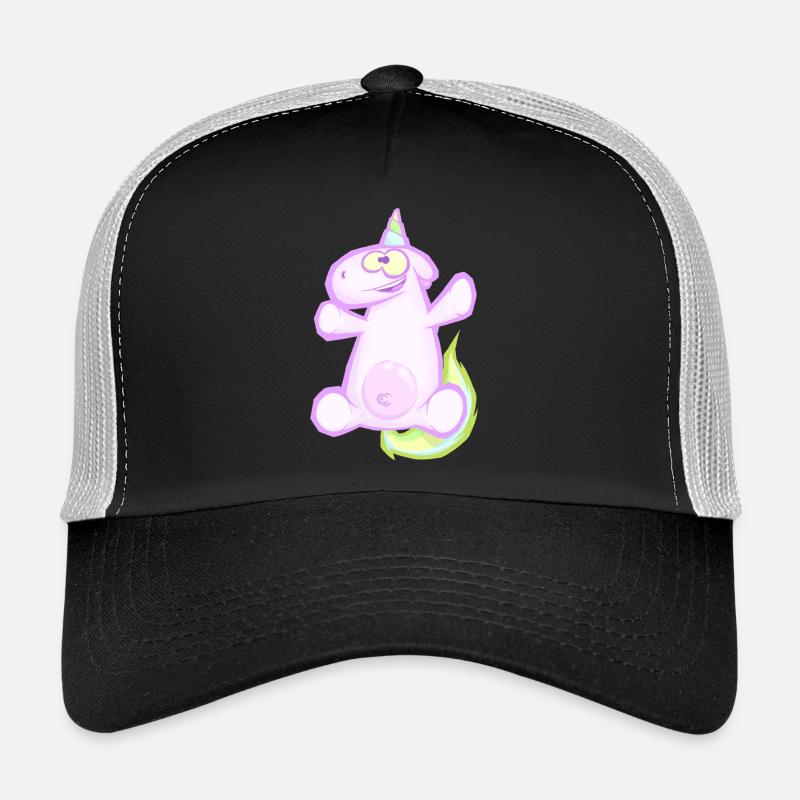 unicorn - Trucker Cap - black/stone grey