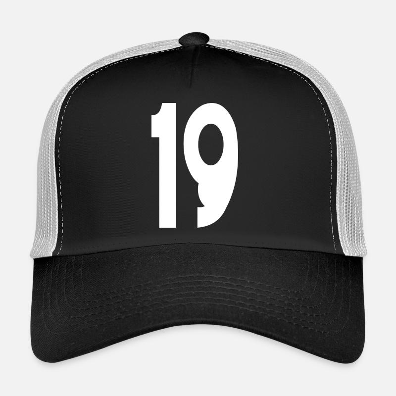 19 Nineteen Number 19 Trucker Cap