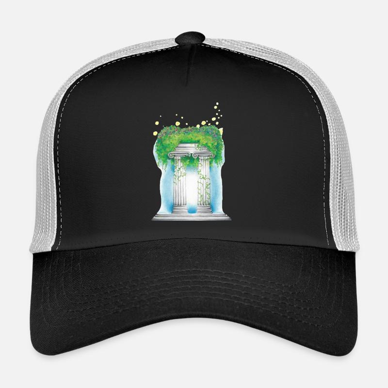 03. Lehrerseele - Trucker Cap - Schwarz/Steingrau