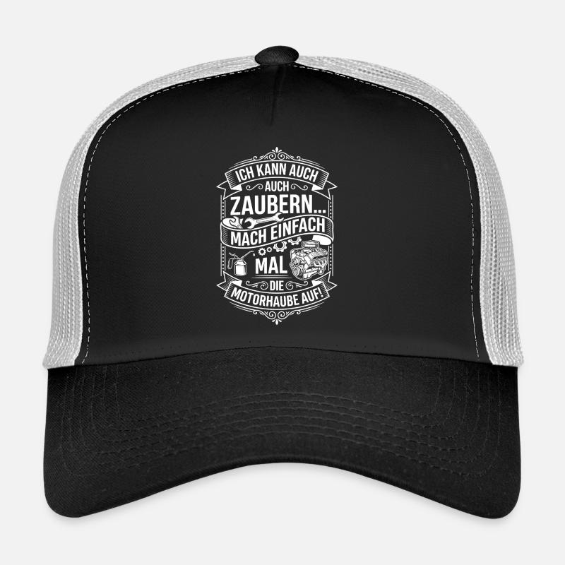Magic bonnet joke Trucker Cap