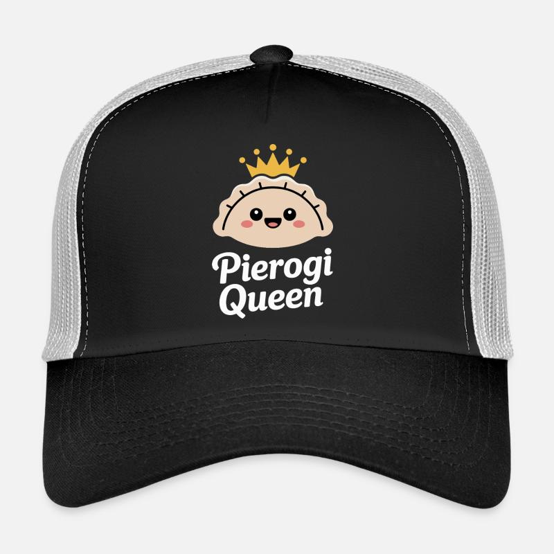 Queen Dumplings – Niedliche Dumpling in der Krone Trucker Cap