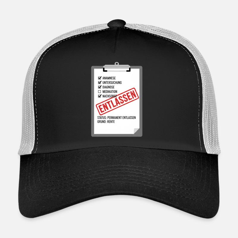 Désaffectation : Satire de soins Casquette trucker 
