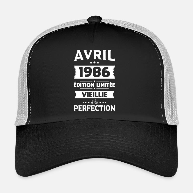 40-jähriges Jubiläum – April 1986 Perfektion Trucker Cap