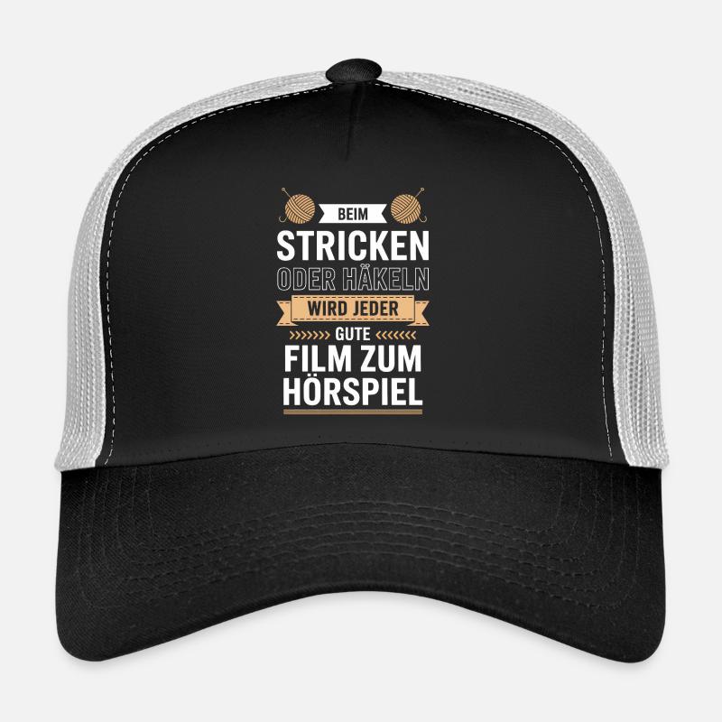 Stricken oder Häkeln Hörspielzauber Trucker Cap