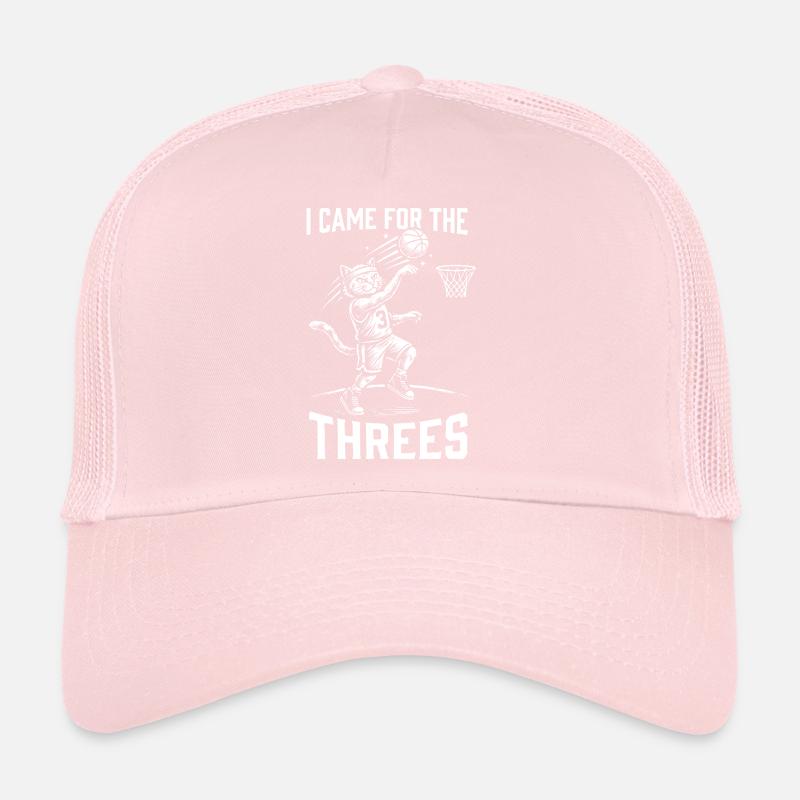 basket, mignon, basket, meme, chat, sport Casquette trucker 