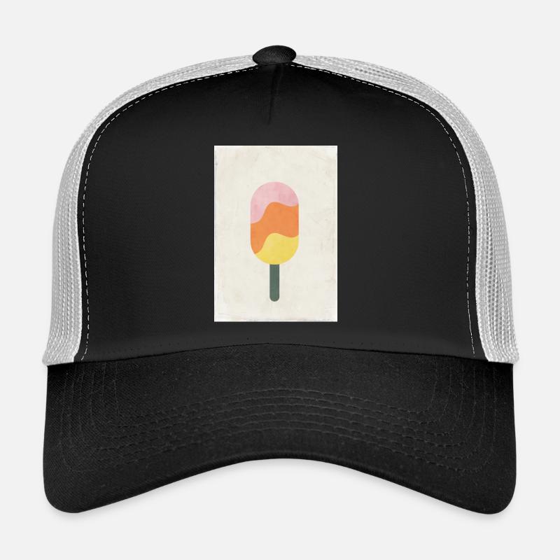Eis - Trucker Cap - Schwarz/Steingrau