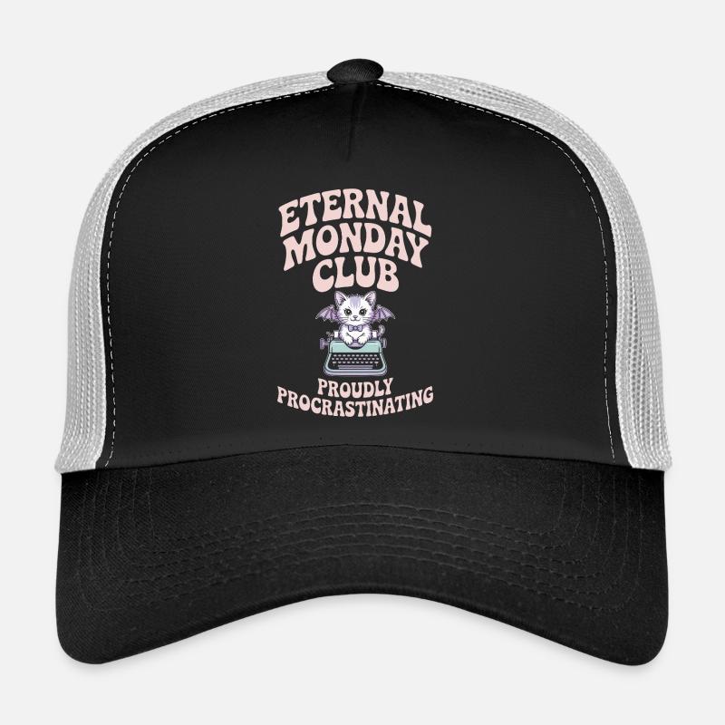 Eternal Monday Club prokrastiniert Trucker Cap
