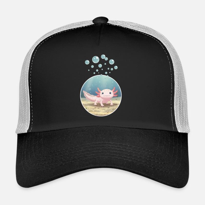 T-Shirt-Design „Axolotl“ Trucker Cap