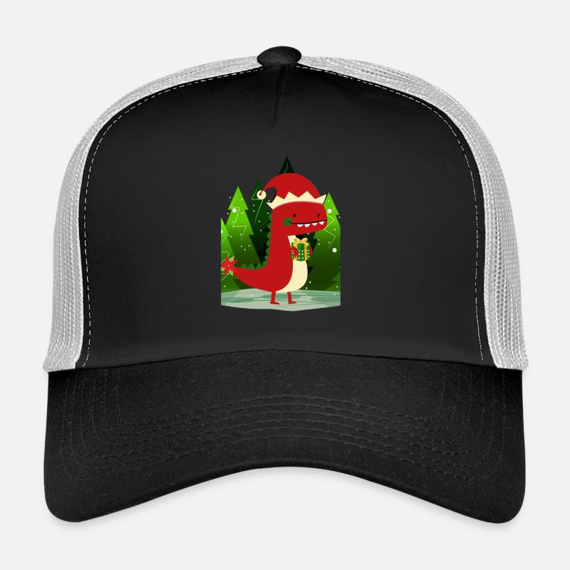 Dinosaurier Dino Geschenk Weihnachten Ugly Sweater Trucker Cap