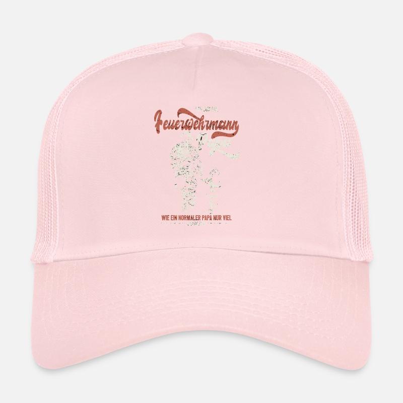 Ich bin ein Feuerwehrmann Papa - Feuerwehr Vater Trucker Cap