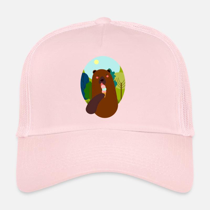 Ours avec de la glace Casquette trucker 