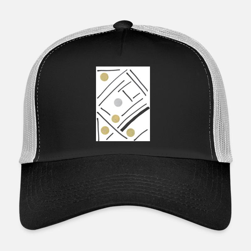 Sugar - Trucker Cap - Schwarz/Steingrau