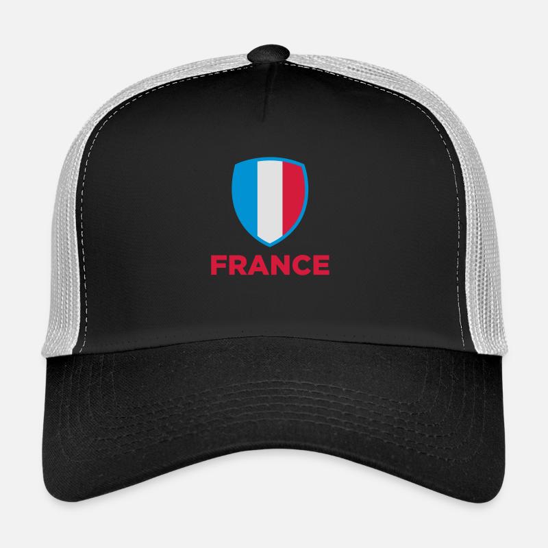 Drapeau national du Frankfreich Casquette trucker 